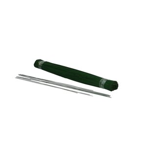 4A Fil floral laqué | Couleur: Vert foncé | Diamètre 0.4 millimètre | Longueur 30 centimètre | Poids 1 kilo | Par boîte