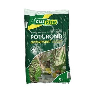 4A Bodemverzorging Potgrond | Kleur: Bruin | Inhoud 5 liter | Per 5 zakken