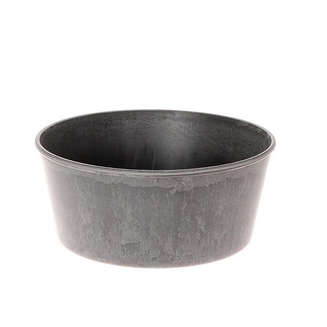 Melamine Schaal Bord | Kleur: Grijs | Diameter 24 centimeter | Hoogte 10 centimeter | Per 8 schalen