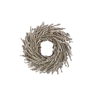 4A Halb Botay Kranz | Farbe: Grau | Durchmesser 30 centimeter | Pro Kranz