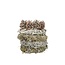 Gradina Kransen Assortiment | Kleur: Natuurlijk Wit | Diameter 20 centimeter | Per 5 kransen