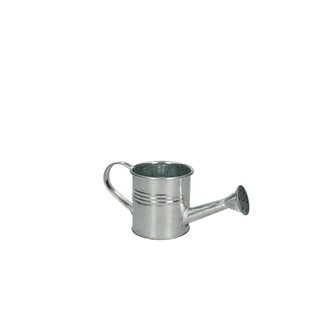 4A Zinc Watering Can | Colour: Silver-coloured | Diameter 7 centimeter | Height 7 centimeter | Per 8 watering cans