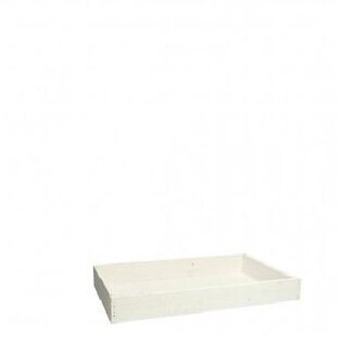 4A Plateau en bois | Couleur: Blanc naturel | Longueur 32 centimeter | Largeur 20 centimeter | Hauteur 4 centimeter | Par 4 plateaux