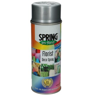 4A Spuitverf Kleurspray “Brite Silver” | Kleur: Zilverkleurig | Inhoud 400 milliliter | Per spuitbus