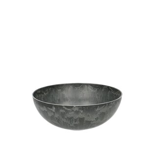 4A Kunststoff Melamin Schale Teller | Farbe: Grau | Durchmesser 20 centimeter | Höhe 7.5 centimeter | Pro 12 Schalen