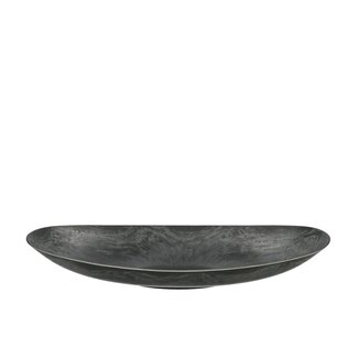 4A Plastique Mélamine Schaal Bord | Couleur: Gris | Longueur 30 centimeter | Largeur 15 centimeter | Hauteur 5 centimeter | Par 12 bols
