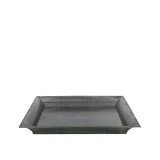 4A Plastique Mélamine Plat Assiette | Couleur: Gris | Diamètre 26 centimeter | Par 12 assiettes