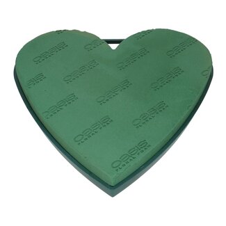 4A Oasis Naylorbase Heart | Colour: Green | Diameter 43 centimeter | Per 2 hearts