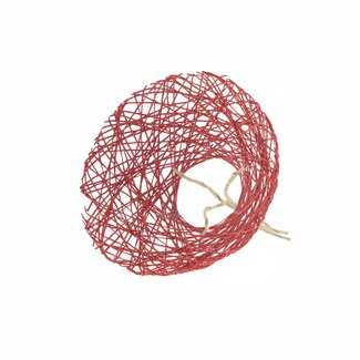4A Straußhalter 100% Paperweb | Farbe: Rot | Durchmesser 20 centimeter | Pro 10 Straußhalter