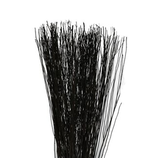 4A Getrocknete Yanagi-Zweige | Farbe: Schwarz | Trocken-Dekoration | Gewicht 250 gram | Länge 85 centimeter | Pro Bund