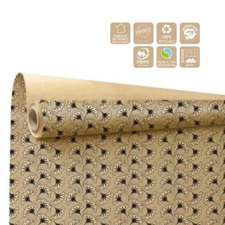 4A Papier op rol “Evidence” | Kleur: Zwart | Breedte 80 centimeter | Lengte 40 meter | Per rol