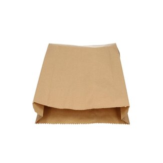 4A Papieren Cadeautassen | Kleur: Bruin | Lengte 31 centimeter | Breedte 8 centimeter | Hoogte 49 centimeter | Per 100 tassen