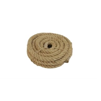 4A Rope Wire | Colour: Light brown | Diameter 18 millimeter | Length 5 meter | Per roll