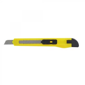 4A Abbrechmesser Klein | Farbe: Gelb | Länge 12.5 centimeter | Pro 60 Messer