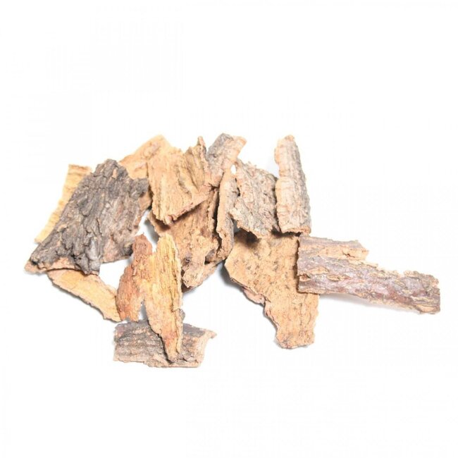 Dried Bark discs | Colour: Brown | Dried decoration | Weight 200 gram | Per bag
