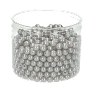 4A Perles de décoration | Couleur: Argenté | Diamètre 10 millimeter | Par 600 perles