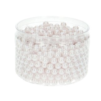 4A Decoratie Parels | Kleur: Naturel Wit | Diameter 10 millimeter | Per 600 parels