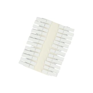 4A Wooden Peg | Colour: Natural White | Length 35 millimetre | Per 24 pegs