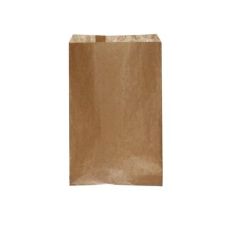 4A Papieren Cadeautassen | Kleur: Bruin | Lengte 17.5 centimeter | Hoogte 25 centimeter | Per 100 tassen