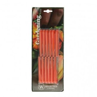 4A Couteaux sur carte | Couleur: Orange | Par 12 couteaux
