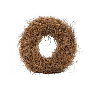 4A Fern Root Wreath | Colour: Light brown | Diameter 38 centimeter | Per wreath