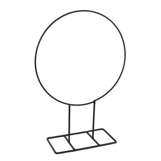 4A Iron Ring with base | Colour: Black | Diameter 38 centimeter | Height 50 centimeter | Per 8 rings