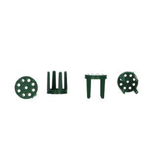 4A Oasis Porte-épingles avec bande adhésive | Couleur: vert foncé | Longueur 3 centimeter | Largeur 3 centimeter | Par 100 porte-épingles