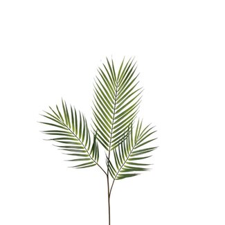 4A Areca Palm Kunsttak | Kleur: Groen | Lengte ± 86 centimeter | Per 6 kunsttakken