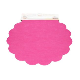 4A Textile Blumella non woven | Colour: Fuchsia | Diameter 44 centimetre | Per 25 sheets