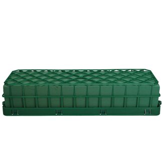 4A Oasis Dekorette | Kleur: Groen | Lengte 45 centimeter | Breedte 12.5 centimeter | Hoogte 8.5 centimeter | Per dekorette