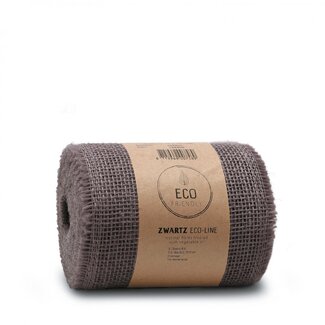 4A Ruban en jute | Couleur: Taupe | Largeur 150 millimeter | Longueur 10 meter | Par rouleau