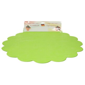 4A Textile Blumella non-woven | Colour: Green | Diameter 54 centimetre | Per 25 sheets