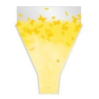 4A Covers Papillon | Colour: Yellow | Length 50 centimeter | Width 35 centimeter | Height 10 centimeter | Per 50 covers