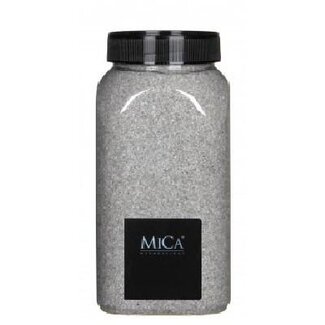 4A Sable Décoratif | Couleur: Gris | Contenu sac 1 kilo | Par sac