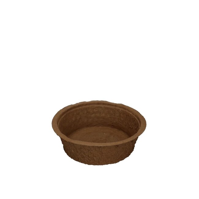 Steekschuim Basis Schotel Bakje Biodur | Kleur: Bruin | Diameter 23 centimeter | Hoogte 8 centimeter | Per 5 bakjes