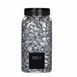 4A Gravier | Couleur: Argenté | Diamètre 10 - 15 millimètre | Contenu sac 1 kilo | Par sac