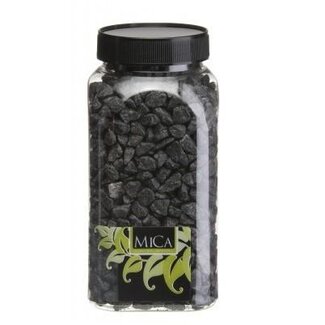 4A Kies | Farbe: Schwarz | Durchmesser 10 - 15 Millimeter | Inhalt Sack 1 Kilo | Pro Sack