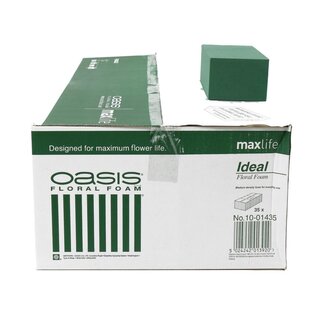 4A Oasis Block Ideal | Colour: Green | Length 23 centimeter | Width 11 centimeter | Height 8 centimeter | Per 35 blocks