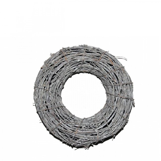 Marilia Krans | Kleur: Natuurlijk Wit | Diameter 30 centimeter | Per krans