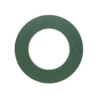 4A Mousse florale Base FF Anneau | Couleur: Vert | Diamètre 34 centimeter | Par 2 anneaux