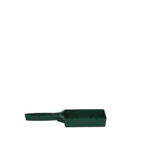 Kunststof Spuitbak met Handvat | Kleur: Groen | Lengte 22 centimeter | Hoogte 3 centimeter | Per 25 spuitbakken