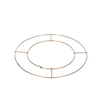 4A Oasis Anneau metalen | Couleur: Cuivré | Diamètre 20 centimeter | Par 20 anneaux