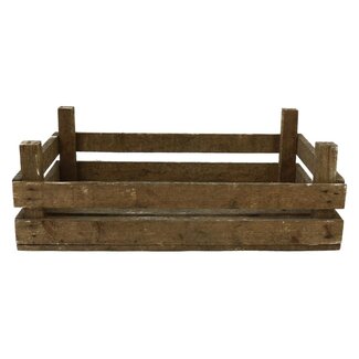 4A Wooden Potato Crate | Colour: Brown | Length 60 centimetre | Width 40 centimetre | Height 20 centimetre | Per 2 crates