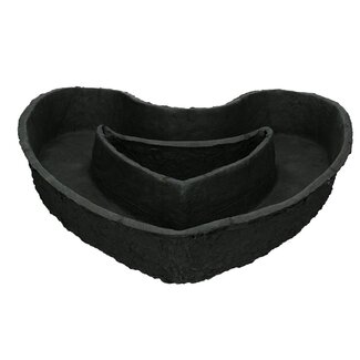 4A Oasis Biolit Heart | Colour: Black | Length 34 centimeter | Width 36 centimeter | Height 6.5 centimeter | Per heart