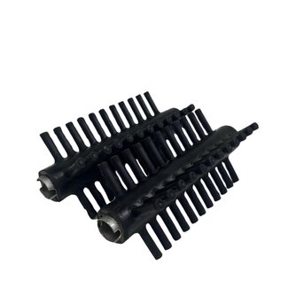 4A Hard Brush | Colour: Black | Length 175 millimeter | Per 2 brushes