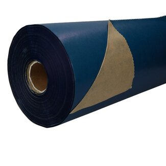4A Paper on roll | Colour: Blue | Width 60 centimeter | 50 gram/m2 | Weight 12 kilo | Per roll