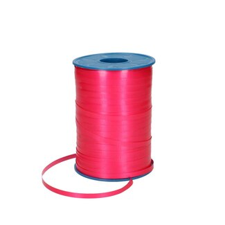 4A Ruban bouclé 013 | Couleur: Fuchsia | Largeur 5 millimeter | Longueur 500 meter | Par rouleau