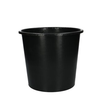 4A Plastic Bucket | Colour: Black | Diameter 24 centimeter | Height 20.5 centimeter | Capacity 5 liter | Per 10 buckets