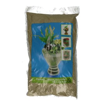 4A Decoratief Zand | Kleur: Goudkleurig | Diameter 0.5 millimeter | Inhoud zak 5 kilo | Per zak