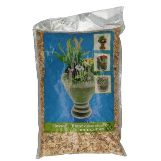 4A Grind Coated | Kleur: Crèmekleurig | Diameter 5 - 8 millimeter | Inhoud zak 5 kilo | Per zak